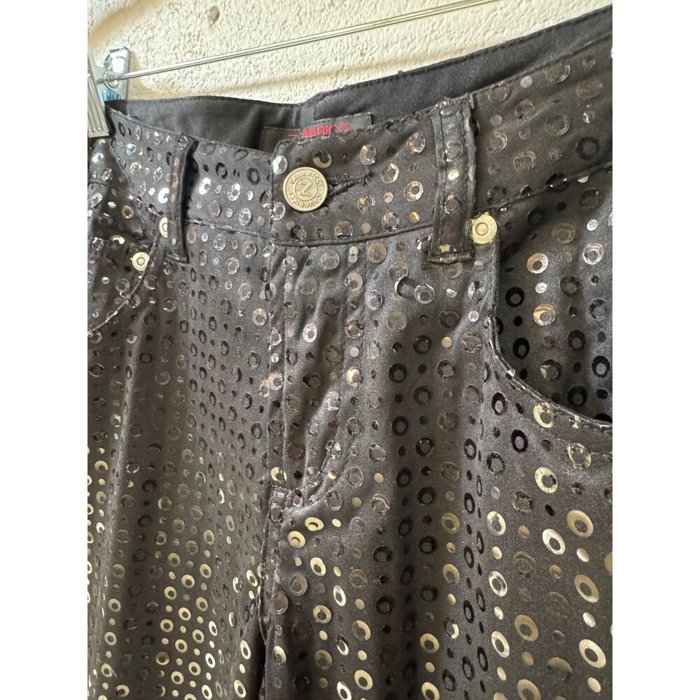 Y2K Z. Cavaricci Sequin Disco Pants Size XS - Picture 3 of 5